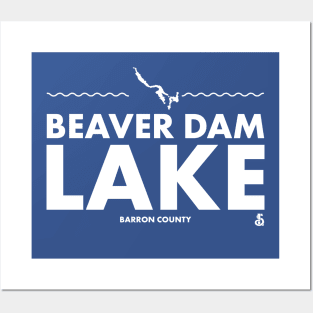 Barron County, Wisconsin - Beaver Dam Lake Posters and Art